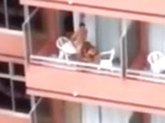 Hardcore Sex On The Balcony Hardcore Sex On The Balcony